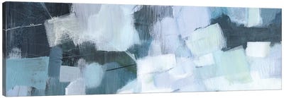 Blue Deluge I Canvas Art Print - Victoria Borges