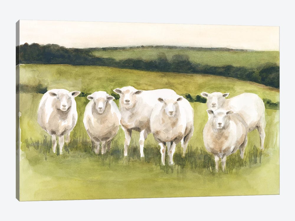 Spring Flock I by Victoria Borges 1-piece Canvas Wall Art