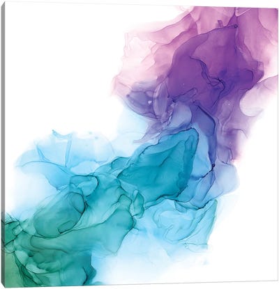 Vibrant Veil I Canvas Art Print - Victoria Borges