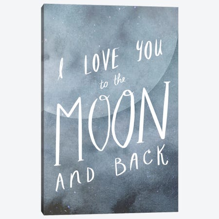 Celestial Love Collection B Canvas Print #VBO645} by Victoria Borges Canvas Wall Art