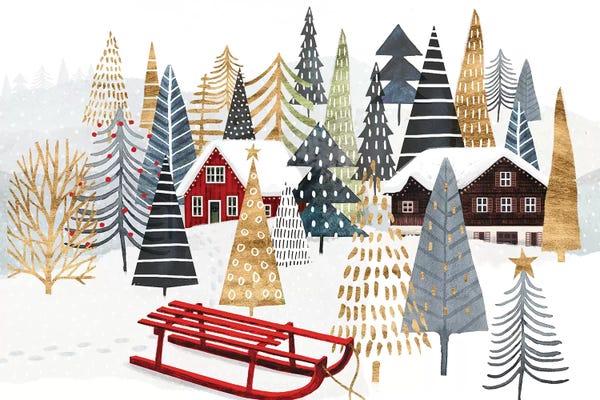 Winter Wonderland: Christmas Chalet Collection A by Victoria Borges