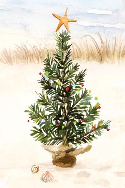 Evergreen Trees: Christmas Coast Collection B by Victoria Borges