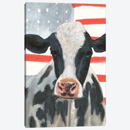 Patriotic Farm Collection B Canvas Print #VBO709} by Victoria Borges Canvas Artwork