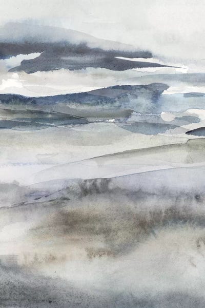 Neutral Salt Spray I by Victoria Borges framed canvas print