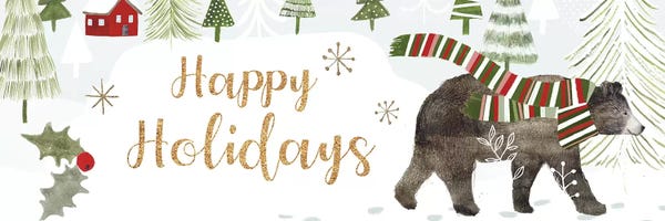 Christmas Animals: Woodland Christmas Collection D by Victoria Borges
