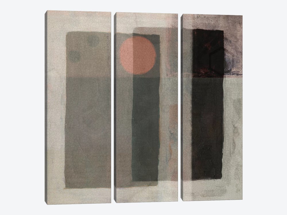 Partial Eclipse I by Victoria Borges 3-piece Canvas Print