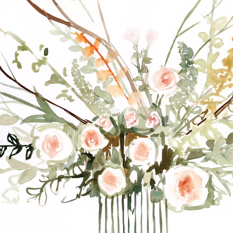 Foraged Flowers II by Victoria Borges wall art