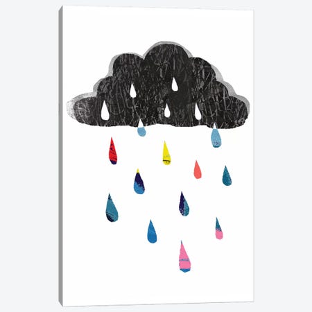 Rainy Day Rainbow I Canvas Print #VBO789} by Victoria Borges Canvas Wall Art