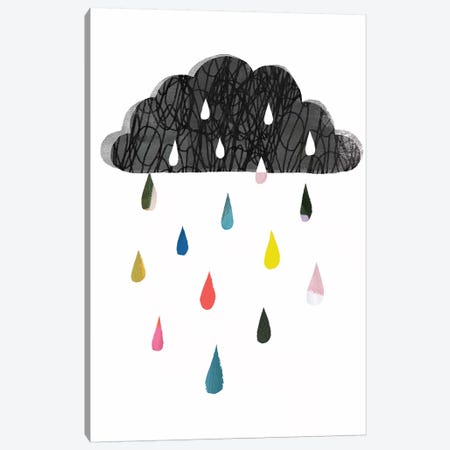 Rainy Day Rainbow II Canvas Print #VBO790} by Victoria Borges Art Print