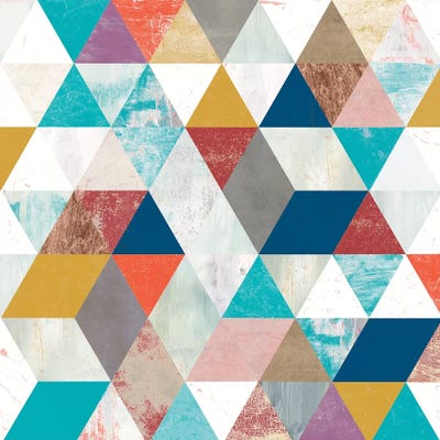 Bright Mosaic II by Victoria Borges canvas print