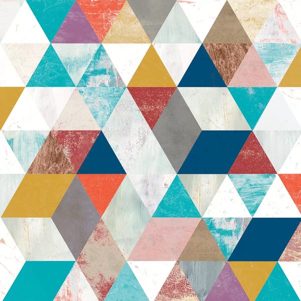 Art Deco: Bright Mosaic II by Victoria Borges