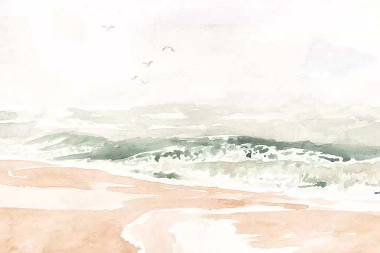 Sandy Surf I by Victoria Borges wall art