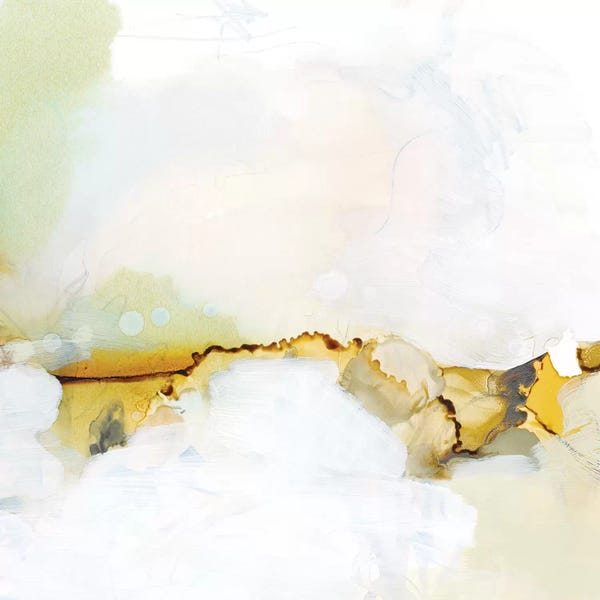 Minimalist Paintings: Brume I by Victoria Borges