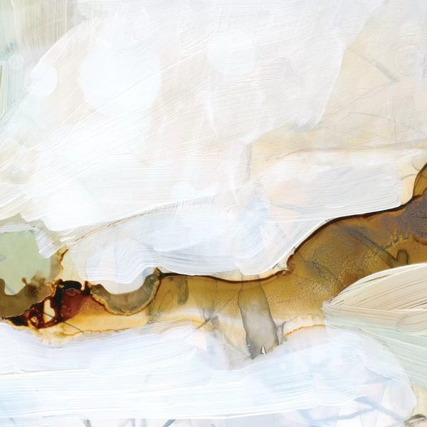 Minimalist Paintings: Brume II by Victoria Borges