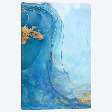 Sea Whirl II Canvas Print #VBO931} by Victoria Borges Canvas Print