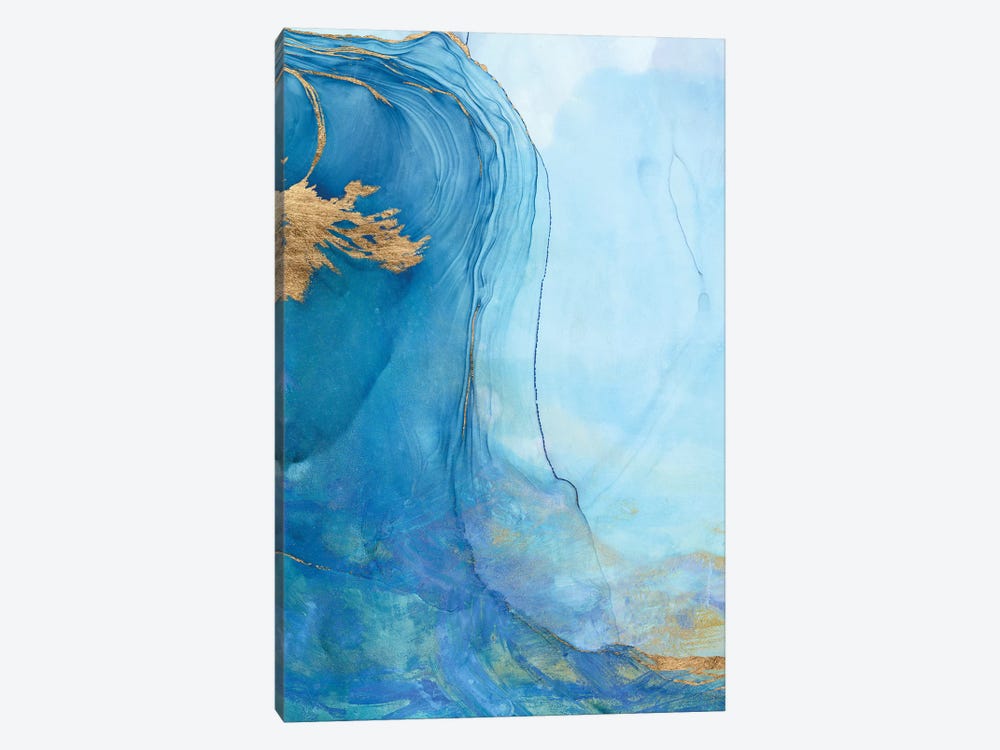 Sea Whirl II by Victoria Borges 1-piece Canvas Art Print