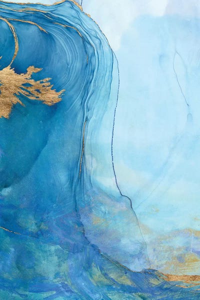 Gold: Sea Whirl II by Victoria Borges