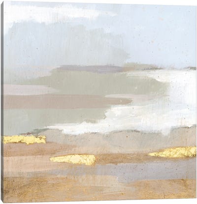 Abstract Coastland II Canvas Art Print - Victoria Borges