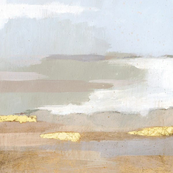 Zen Bedroom: Abstract Coastland II by Victoria Borges