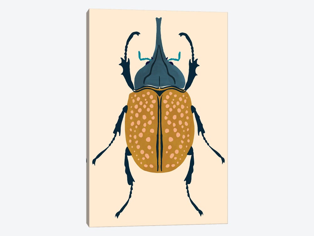 Beetle Bug II by Victoria Barnes 1-piece Canvas Art Print