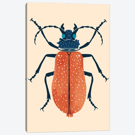 Beetle Bug III Canvas Print #VBR103} by Victoria Barnes Canvas Wall Art