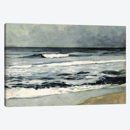 Moody Sea II Canvas Print #VBR14} by Victoria Barnes Canvas Wall Art