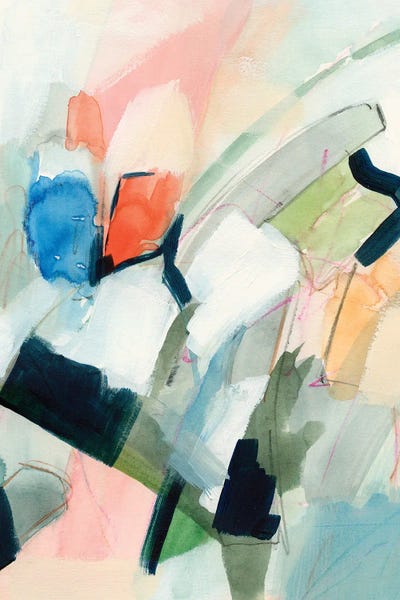 Color Scramble II by Victoria Barnes canvas print