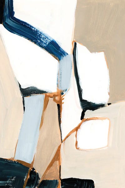 Diagramme I by Victoria Barnes framed wall art