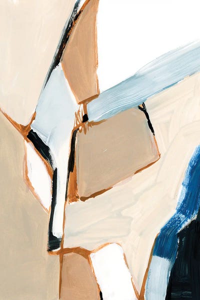 Diagramme II by Victoria Barnes framed wall art