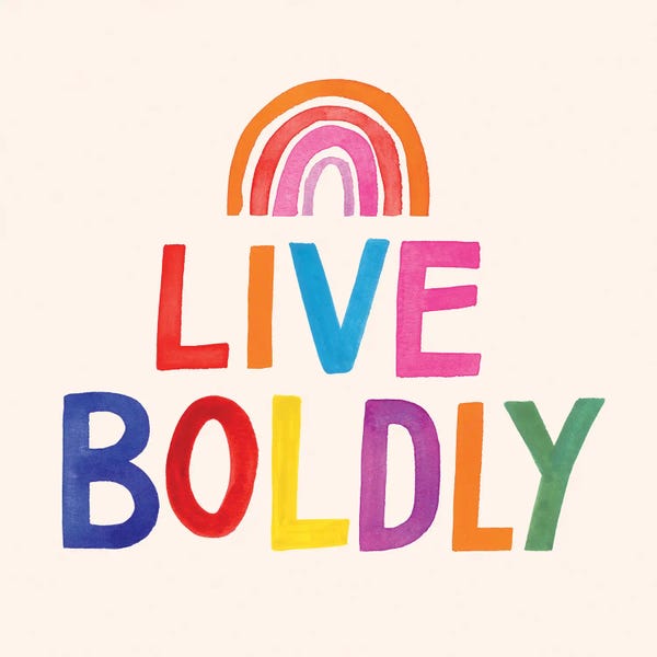 Victoria Barnes: Love Loudly I by Victoria Barnes