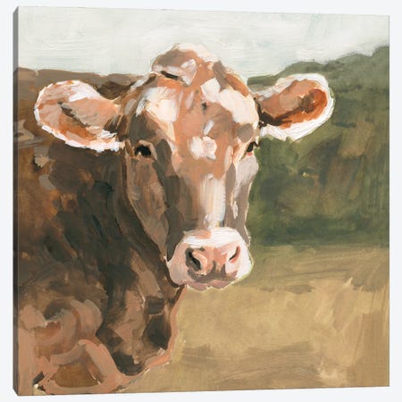 On the Pasture I Canvas Print #VBR188} by Victoria Barnes Canvas Art