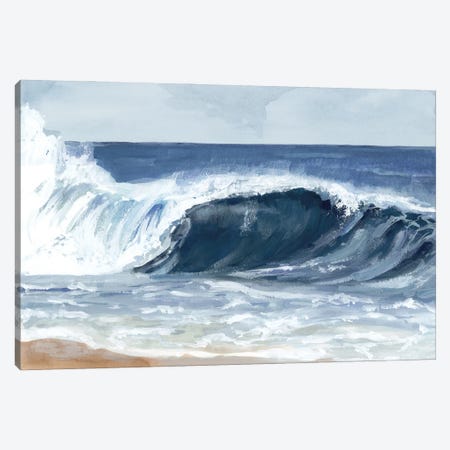 Surf Spray II Canvas Print #VBR207} by Victoria Barnes Canvas Art