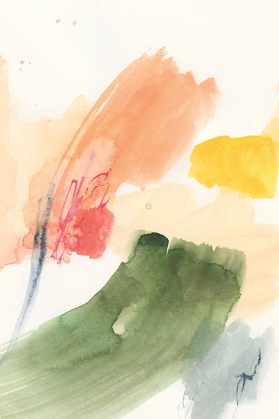 Abstract Expressionism: Garden Palette II by Victoria Barnes