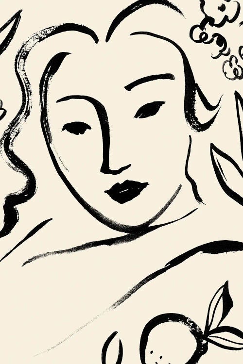 Matisse's Muse Portrait I