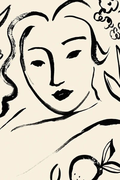 Matisse's Muse Portrait I