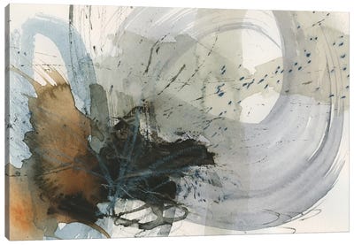 Orbital Burst II Canvas Art Print - Abstract Expressionism Art