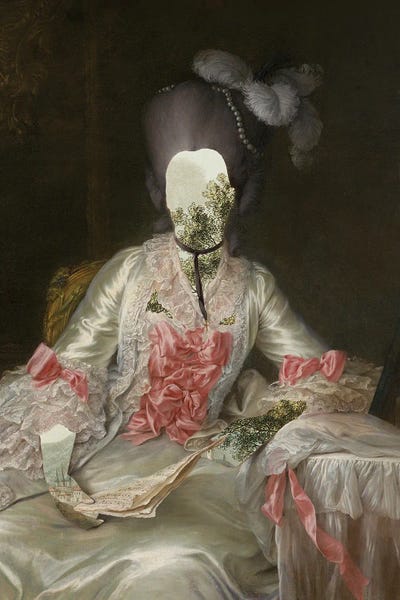 Royal Collage II by Victoria Barnes canvas print