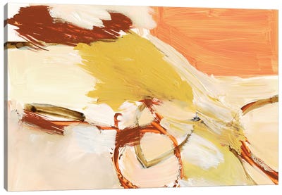 Saffron & Sienna I Canvas Art Print
