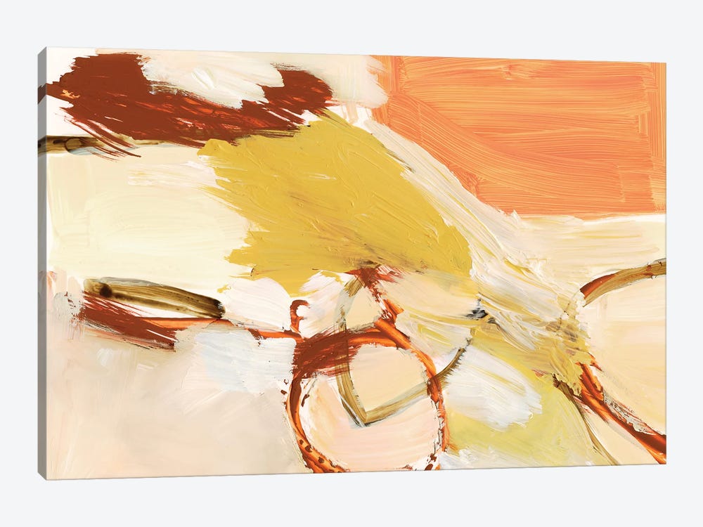 Saffron & Sienna I by Victoria Barnes 1-piece Canvas Print