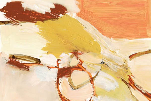 Victoria Barnes: Saffron & Sienna I by Victoria Barnes