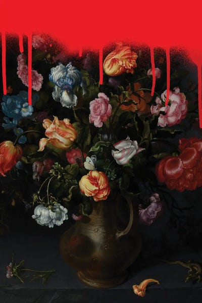 Victoria Barnes: Sprayed Arrangement II by Victoria Barnes