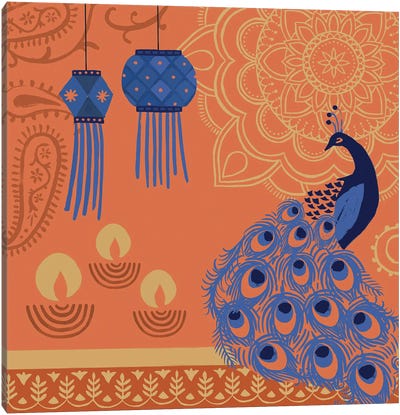 Diwali I Canvas Art Print - Paisley