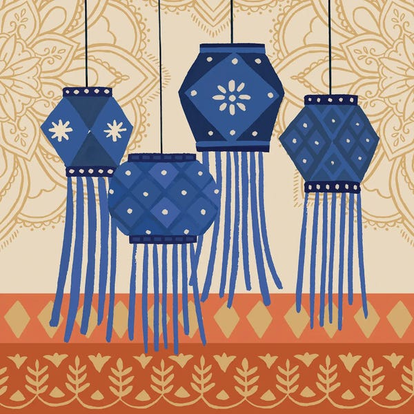 Mandalas: Diwali III by Victoria Barnes