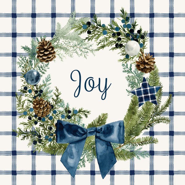 Victoria Barnes: Juniper Wreath II by Victoria Barnes