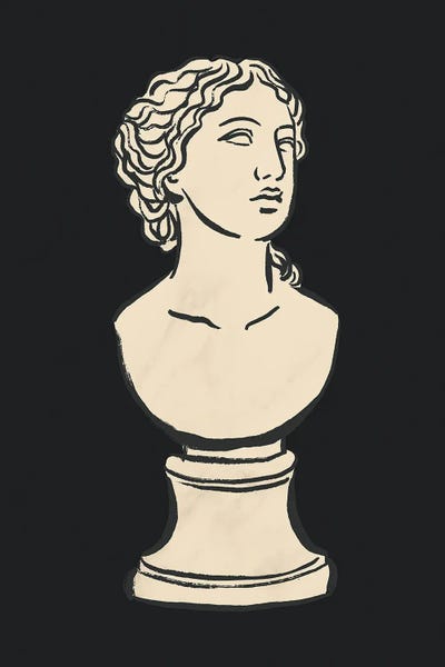Victoria Barnes: Greek Statuary I by Victoria Barnes