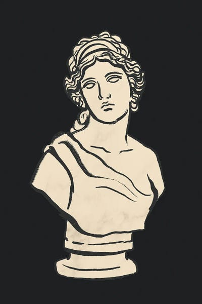 Victoria Barnes: Greek Statuary II by Victoria Barnes