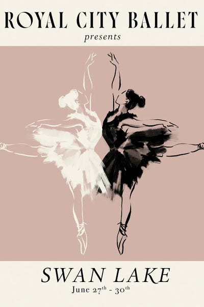 Ballet: Royal Ballet Poster I by Victoria Barnes