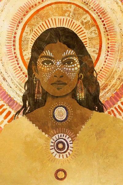 Global Patterns: Desert Seer II by Victoria Barnes