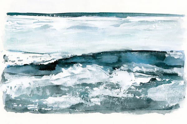 Waves: Choppy Surf I by Victoria Barnes