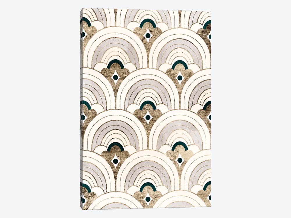 Deco Patterning IV by Victoria Barnes 1-piece Canvas Art Print